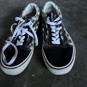 blurred vans Men’s size 5 and Women’s size 6.5